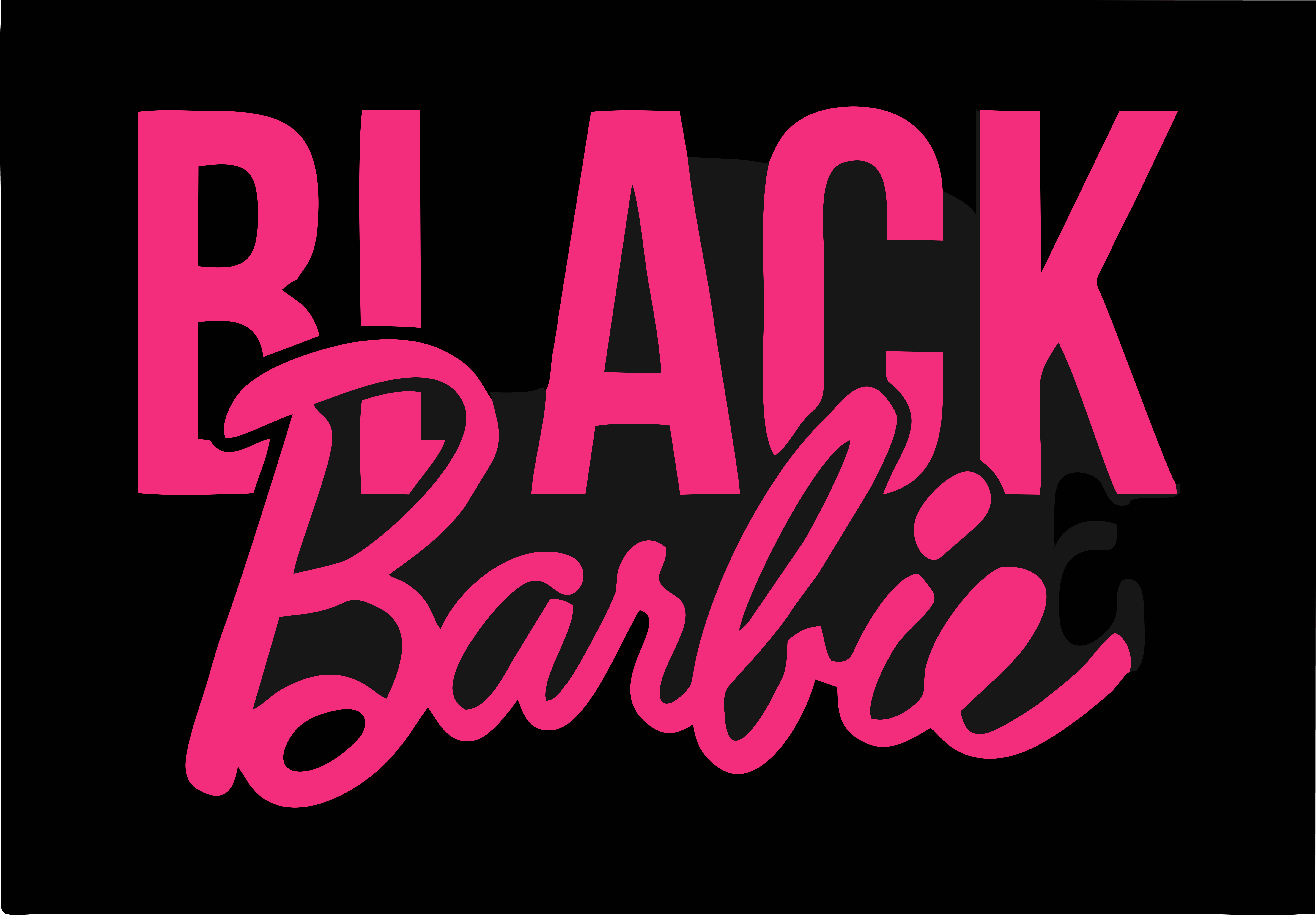 Barbie 4 Outline Svg Line Art Free Vectors